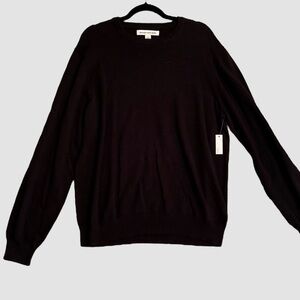 Amazon Essentials Men’s Crewneck Sweater XL NWT – Black
